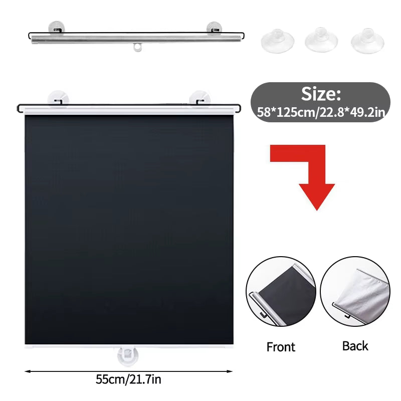 Retractable Sunshade Thermal Insulation Shutter