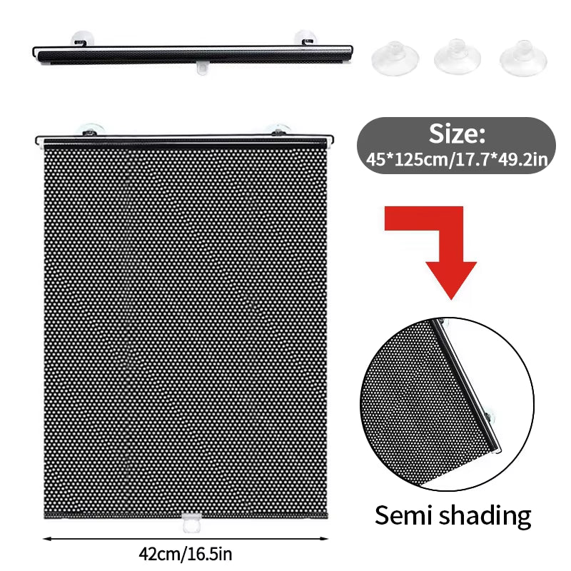 Retractable Sunshade Thermal Insulation Shutter