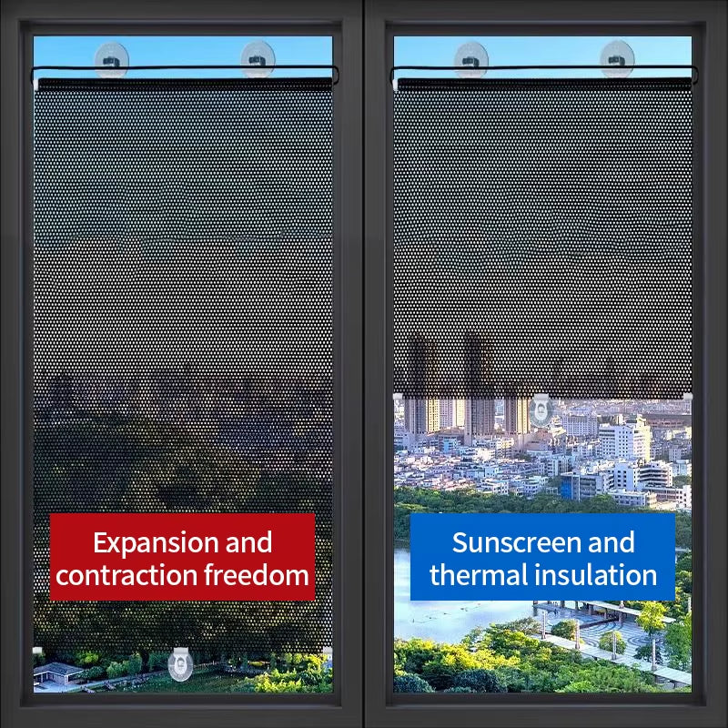 Retractable Sunshade Thermal Insulation Shutter