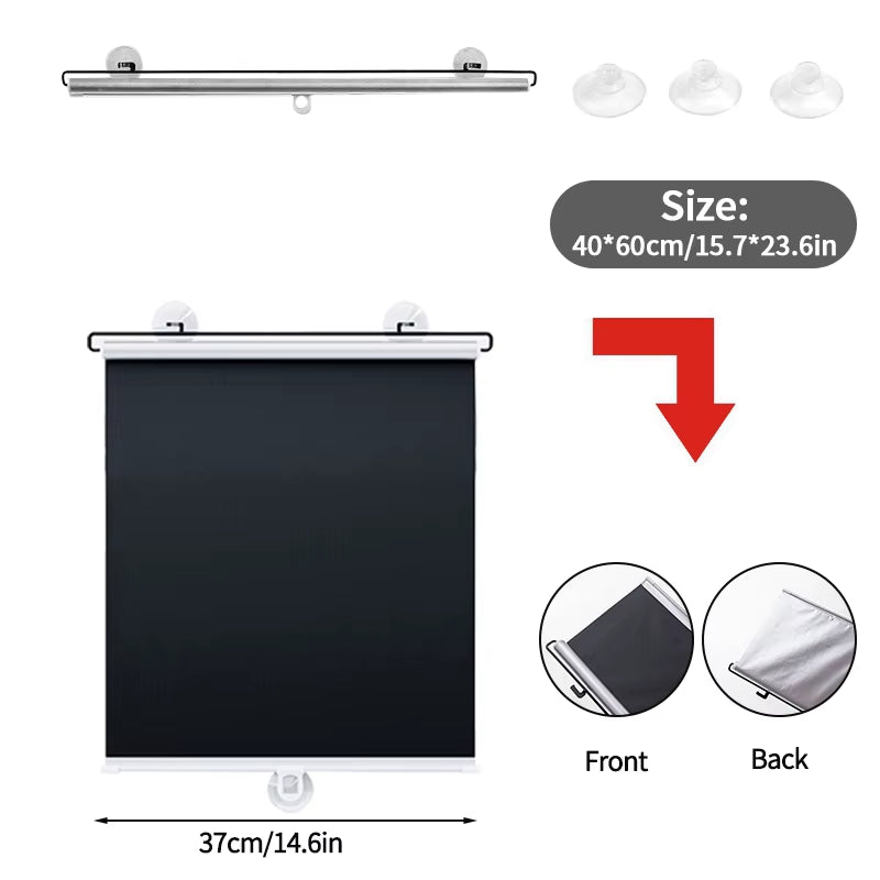 Retractable Sunshade Thermal Insulation Shutter