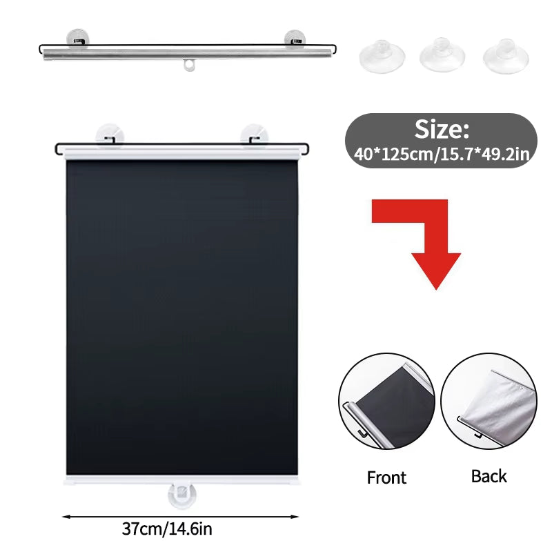 Retractable Sunshade Thermal Insulation Shutter