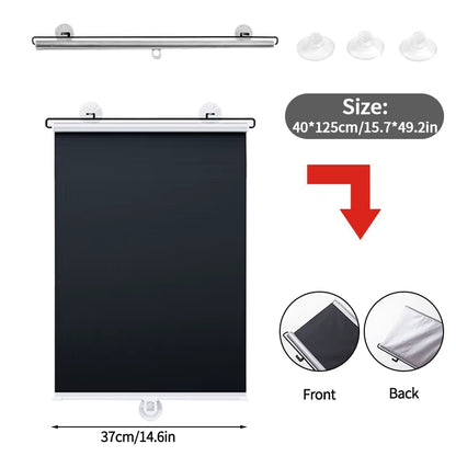 Retractable Sunshade Thermal Insulation Shutter