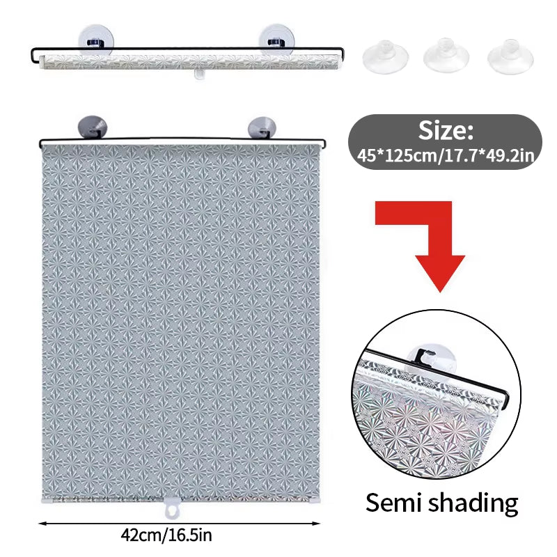 Retractable Sunshade Thermal Insulation Shutter
